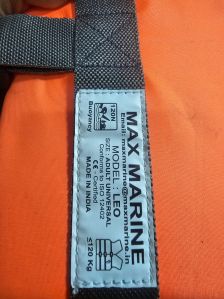Orange Polyethylene Foam Leo Life Jacket