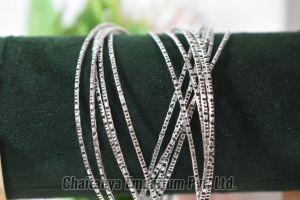 Party Wear Silver Plated Bangles