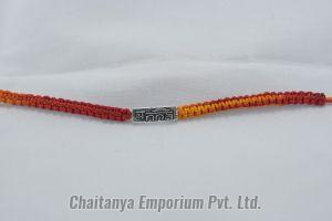 fantastic banana design silver rakhi