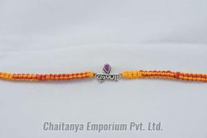 Divine Krishana Silver Rakhi