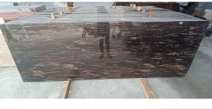 Silky Brown Granite Slab