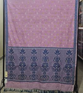 Hand Block Print Assam Silk Saree