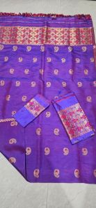 Pure Silk Assamese Mekhela Chador