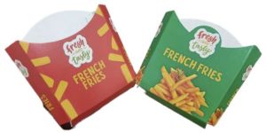 French Fries Packaging Box