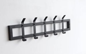 Wall Shelf with Hooks