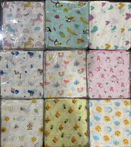 Multicolor Muslin Baby Blanket