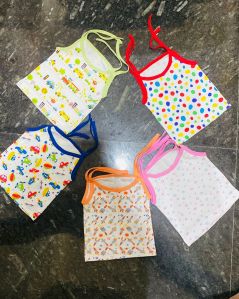 Multicolor Newborn Baby Tie Knot Jhabla