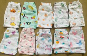 Muslin Baby Shorts