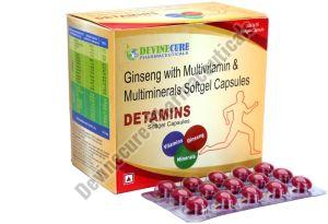 Multivitamin and Multimineral Soft Gelatin Capsule