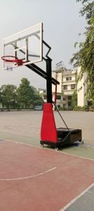 hydraulic basketball pole