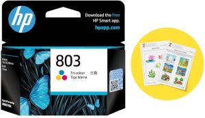 HP 803 Tri-Color Original Ink Cartridge