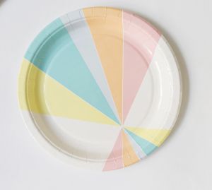 Printed Paper Plates