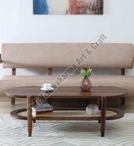 Sheesham wood coffee table in provincial teak finish