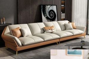 4 Seater Leather Sofa