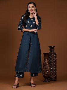 Chanderi Cotton Kurti