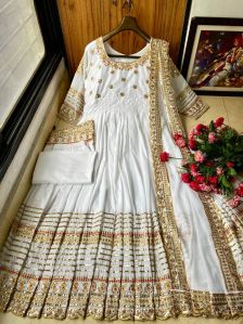 Embroidered Ladies Gowns