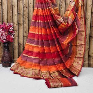 kora silk saree