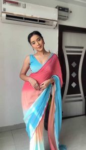 Ombre Saree