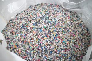 7.5kw Plastic Bottle Shredder, Low Power Consumption, High Capacity: 500 kgs/Hr