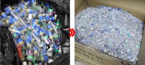Plastic and glass medicine Bottle Shredder Pharma industry