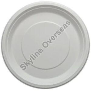 11 Inch Round Sugarcane Bagasse Plate