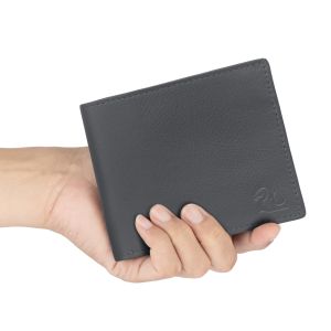 kara black mens wallet bifold genuine leather wallets