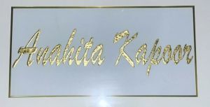 designer name plates