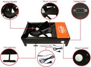 Mahalaxmi Wood Stove(Single Indicator)