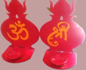 Om Shree Metal Diya