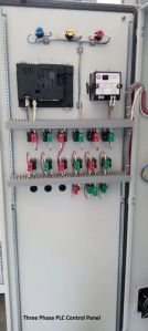 Three Phase PLC Control Panel