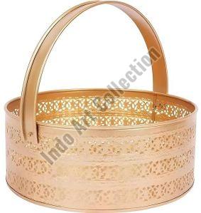 Brass Pooja Basket