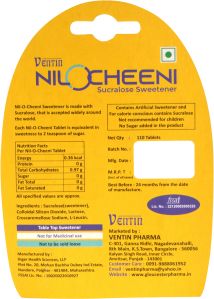 Nilocheeni Sucralose 110 Tablets Pack
