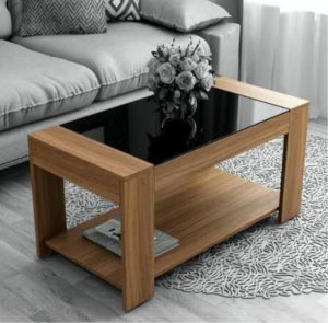 wood coffee table