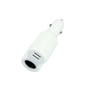 CC 95 Dual USB Car Charger + 20W DC Socket