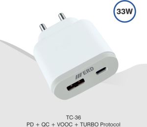 TC-36 33Watt PD+QC+VOOC+TURBO Charger