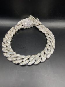 Ladies Moissanite Diamond Bracelet