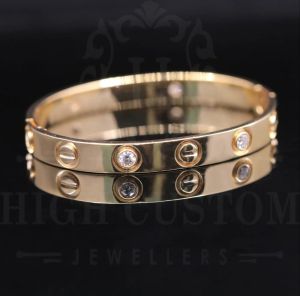 Platinum Gold Diamond Bracelet