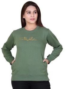 Ladies Round Neck Sweatshirt