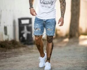 Men Denim Shorts