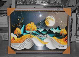 28cm x 40cm RPM Crystal Wall Painting