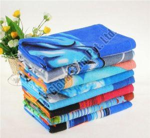 Printed Bath Towel