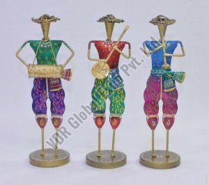 Set of 3 Musicians Doll Showpieces