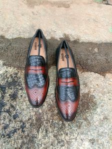 Mens Leather Belly Shoes