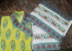 Bagal Bandi Dhoti Dupatta Set
