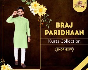Plain Full Sleeve Kurta