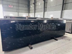 Fish Black Granite Slab