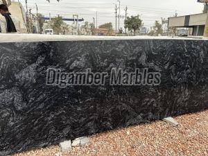 Titanium Black Granite Slab