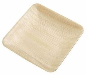 10 Inch Square Areca Leaf Plate