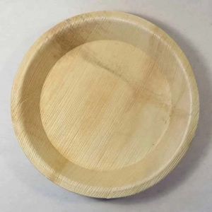 12 inch round areca leaf plate