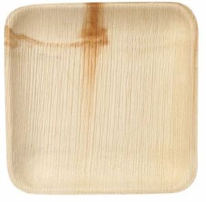 8 Inch Square Areca Leaf Plate